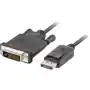 Lanberg kabel displayport - dvi-d(24+1) m/m 1m czarny Sklep on-line