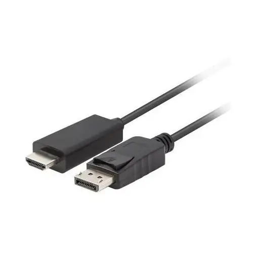 Lanberg Kabel DisplayPort (M) V1.1 - > HDMI (M) 1m czarny