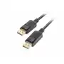 Lanberg Kabel DisplayPort M/M 20 PIN V1.2 5M 4K czarny Sklep on-line