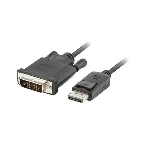 Lanberg Kabel DisplayPort v1.2 DVI-D(24+1) 1.8M czarny CA-DPDV-10CU-0018-BK