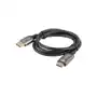 Lanberg Kabel Displayport(M)-HDMI(M) 1M 4K czarno-srebrny Sklep on-line