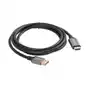 Lanberg kabel displayport(m)-hdmi(m)1.8m 4k czarno-srebrny Sklep on-line