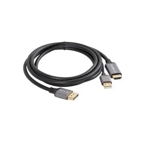 Lanberg Kabel HDMI(M)-Displaypor(M) 1.8M 4K czarny