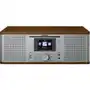 Lenco DIR-270WD Radio FM DAB+ Internetowe Bluetooth Srebrno-brązowy Sklep on-line