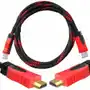 Kabel HDMI-HDMI 1,5m czerwony v1.4 blis Sklep on-line