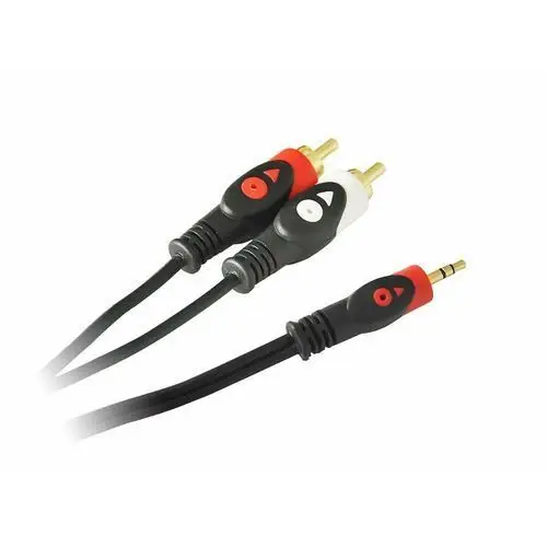 Libox Kabel audio 3.5 mm minijack - 2 x rca lb0024, 5m