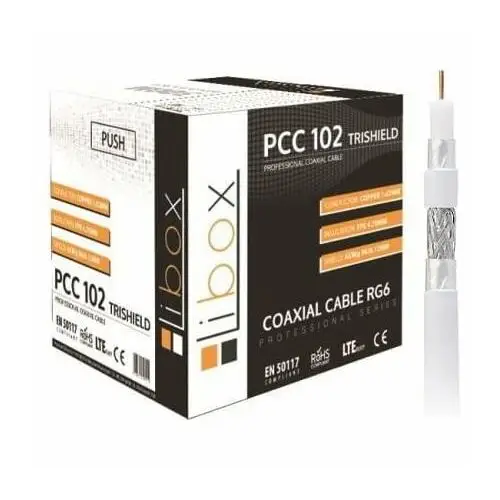 Kabel koncentryczny PCC102 trishield HD LIBOX /rolka 300m