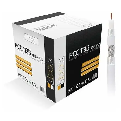 Libox Kabel koncentryczny pcc113b 300m box