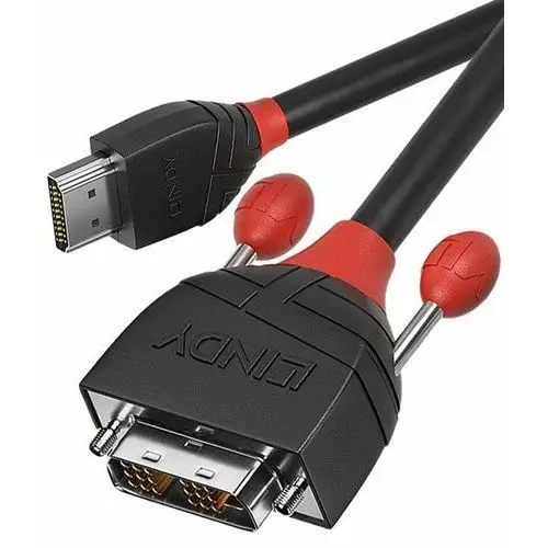 Black line 36274 - kabel hdmi - dvi-d single link – 5m 5m ✦ salon ✦ zapytaj o rabat ✦ raty 30x0% Lindy