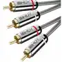 Kabel 2xrca - 2xrca cromo line 35345, 1 m Lindy Sklep on-line