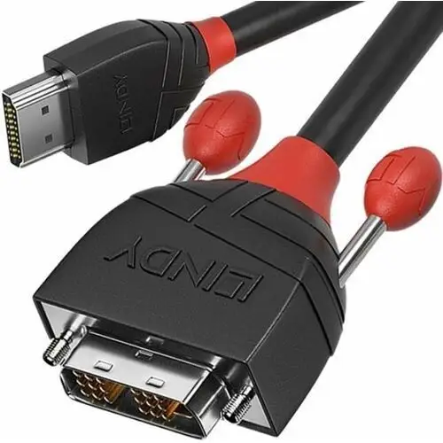 Kabel HDMI - DVI-D LINDY Black Line 36271, 1 m