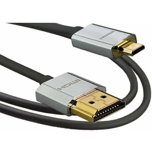 Lindy Kabel slim 2.0 hdmi - micro hdmi cromo 41682 - 2m 2m ✦ salon ✦ zapytaj o rabat ✦ raty 30x0%