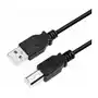 Logilink cu0007b usb 2.0 cable 2 m, usb 2.0 b (male), usb 2.0 a (male) Sklep on-line