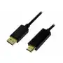 Logilink Kabel adapter cv0126 displayport 1.2 - hdmi 1.4, 1m Sklep on-line