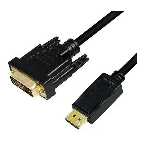LogiLink Kabel DisplayPort 1.2 do DVI 24+1, 1m, Czarny, 9_48377