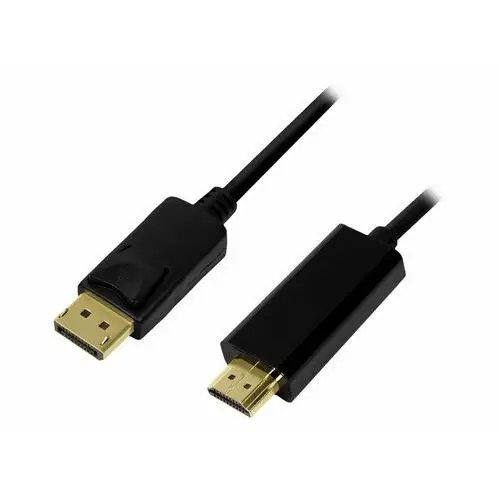 LogiLink Kabel DisplayPort 1.2 do HDMI 1.4, 2m Czarny, 1_734725