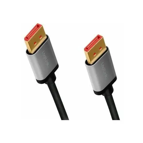 LogiLink Kabel DisplayPort 8K/60 Hz,DP/M do DP/M aluminium 3m
