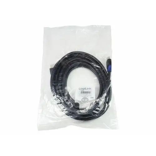 Logilink kabel hdmi 2.0 ultra hd 4kx2k, 3d, ethernet, 5m