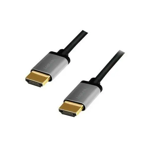 Kabel hdmi 4k/60hz, aluminium 1m czarny Logilink