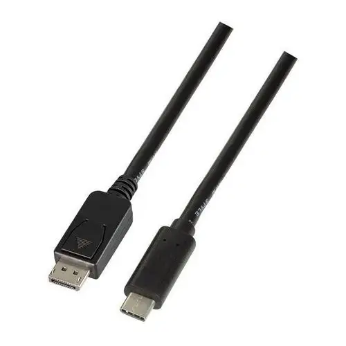 LogiLink Kabel USB 3.2 Gen 1 x 1 USB-C do DisplayPort 1.2, dł.1.8m, UA0335