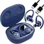 Logit Słsterowane dotykiem słuchawki bezprzewodowe douszne bluetooth 5.0 niebieskie m9-20 Sklep on-line