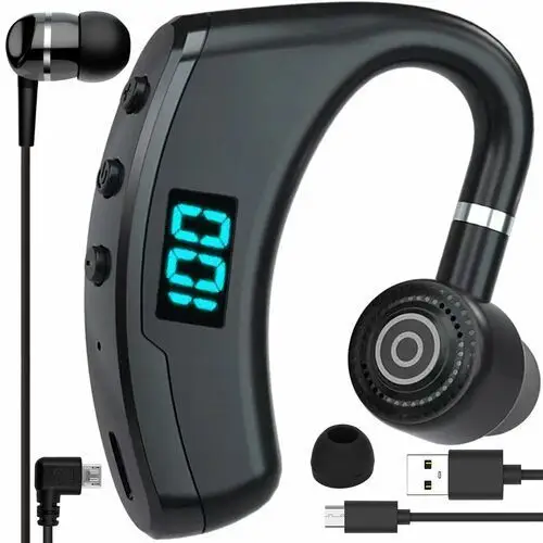 Słuchawka Do Rozmów Zestaw Słuchawkowy Bluetooth Dwa Telefony V8