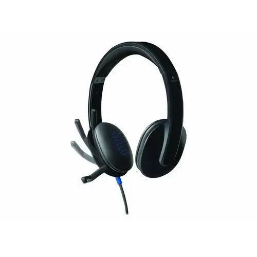 Logitech h540 czarne - zestaw słuchawkowy, usb, 2 m kabel