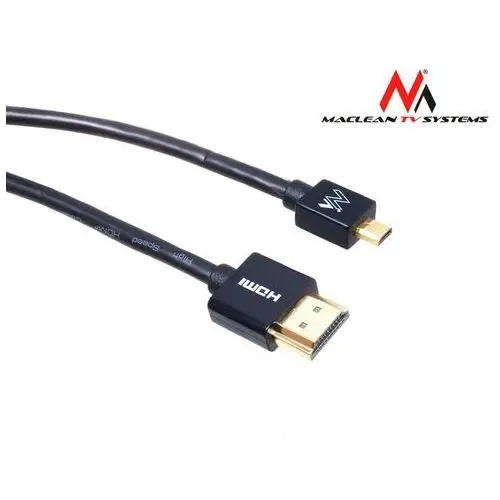 Kabel Maclean HDMI - Micro HDMI 2m Czarny (MCTV-722)