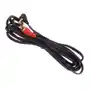Kabel minijack 3.5 - rca (cinch) x2 15m czarny (mctv-828) Sklep on-line