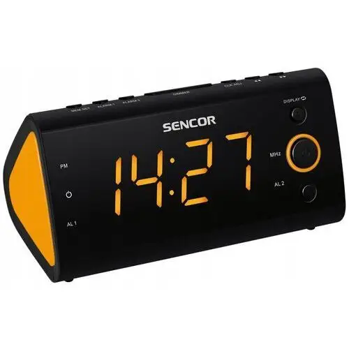 Mały Radiobudzik Sencor SRC170OR Funkcja Sleep