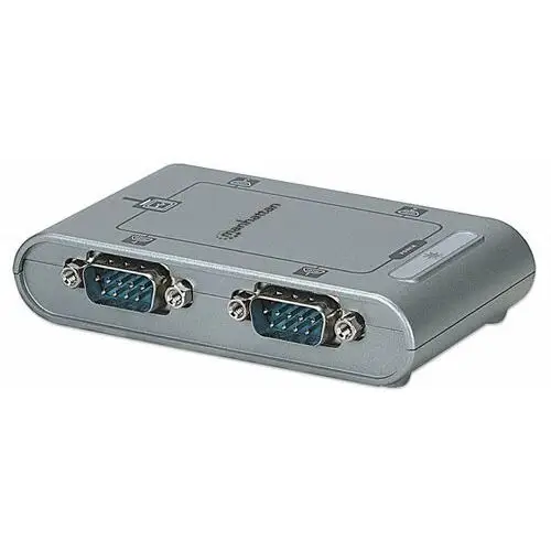 Konwerter / Adapter Manhattan 4-Portowy USB na 4xCOM/RS232/DB9