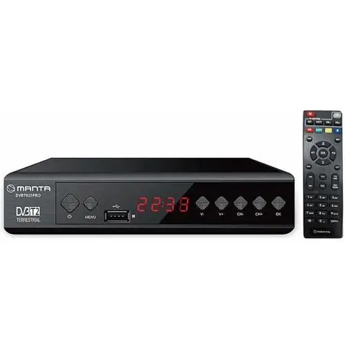 Manta Outlet - tuner tv dvbt025pro dvbt2/hevc h.265