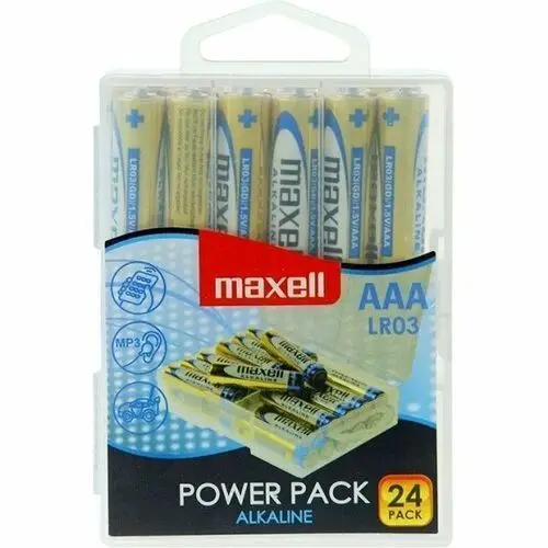 Maxell battery alkaline lr03/aaa power pack24 790268.04.cn