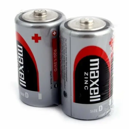 Maxell battery manganese/zinc r20 / d shrink2 774402.00.eu