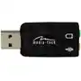 Media-Tech VIRTU 5.1 USB - Karta dźwiękowa USB oferująca wirtualny dźwięk 5.1 MT5101 Sklep on-line