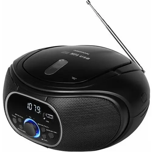 BOOMBOX MEDION MD47111 RADIO AUDIO CD-MP3 AUX USB