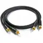 Kabel audio md2rd15 black edition, 2x rca, 1.5 m Melodika Sklep on-line