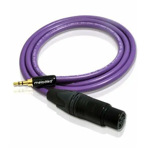 Melodika Kabel audio mini-jack 3.5 mm - xlr 3pin mdmjx100, 10 m