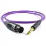 Melodika Kabel xlr - stereo 6.3mm jack purple rain mdjxs30 3m: długość - 3m Sklep on-line