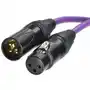 Melodika Kabel xlr - xlr purple rain md1x05 0.5m: długość - 0,5m Sklep on-line