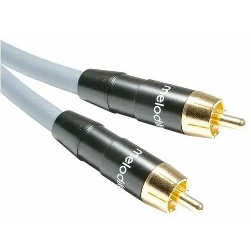 Melodika Mdsw70G Gunmetal Edition - Kabel Do Subwoofera Cinch Rca - Rca - 7M: Długość - 7M