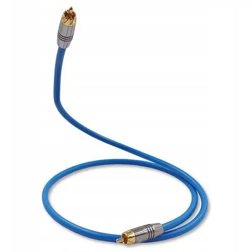 Melodika SBSW10 Sky Blue Kabel Do Subwoofera Rca Rca Cinch Ofc 4N 1m