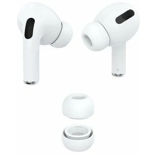 Ear tips silikonowe gumki wkładki douszne do słuchawek apple airpods pro 1/2 rozmiar m (średni) (2 szt.) Mfc