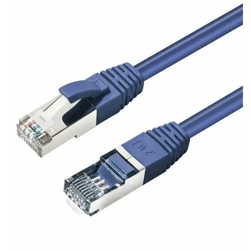 Microconnect cat6a s/ftp 20m niebieski lszh