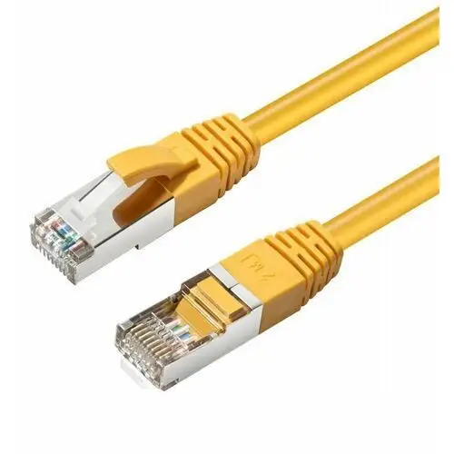 Microconnect cat6a s/ftp 20m żółty lszh