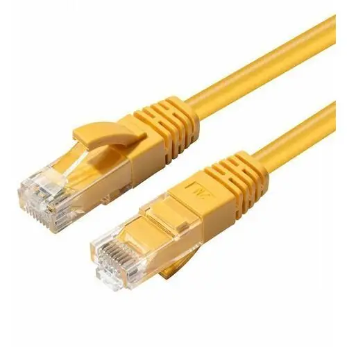 Cat6a utp 0,5m żółty lszh Microconnect