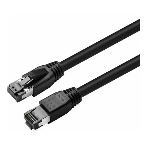 Microconnect Cat8.1 s/ftp 10m czarny ekranowany lszh,awg 24