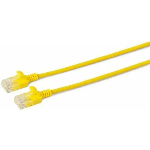 U/Utp Cat6 0,15M Żółty,Cienki,Pvc,4X2Xawg 30/7 Cu