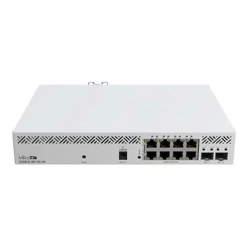 MikroTik CSS610-8P-2S+IN Switch 8x 1000Mb/s PoE, 2x SFP+, VLAN