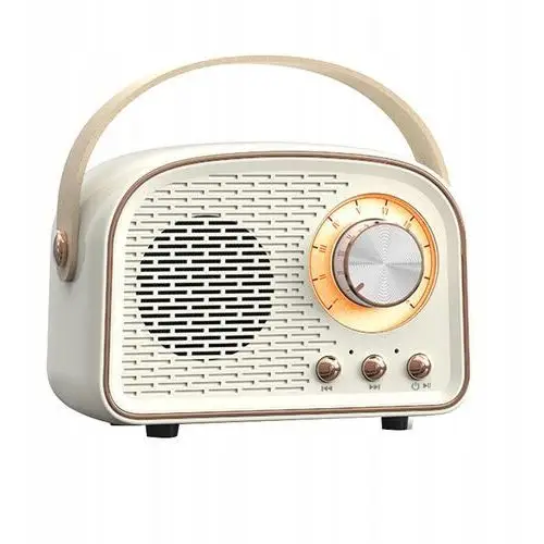 Mini Bezprzewodowe Radio Fm Przenośny Głośnik Bluetooth Retro Vintage 2024 2